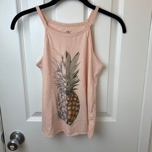 O'Neill Tops - O'Neill Pink Pineapple Tank Top. Large O'Neill Tops - O'Neill Pink Pineapple Tank Top. Large